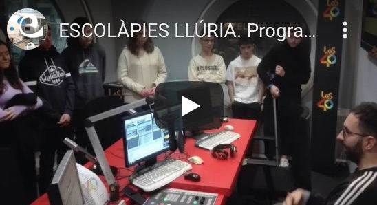 Escolàpies Llúria: Programa de Radio optativa de 4º de ESO.