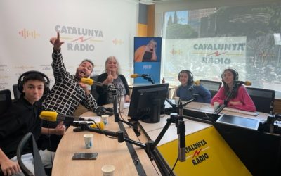 Entrevista a 3 estudiantes de optativa de Radio de Escolàpies Llúria al POPAP de Catalunya Ràdio