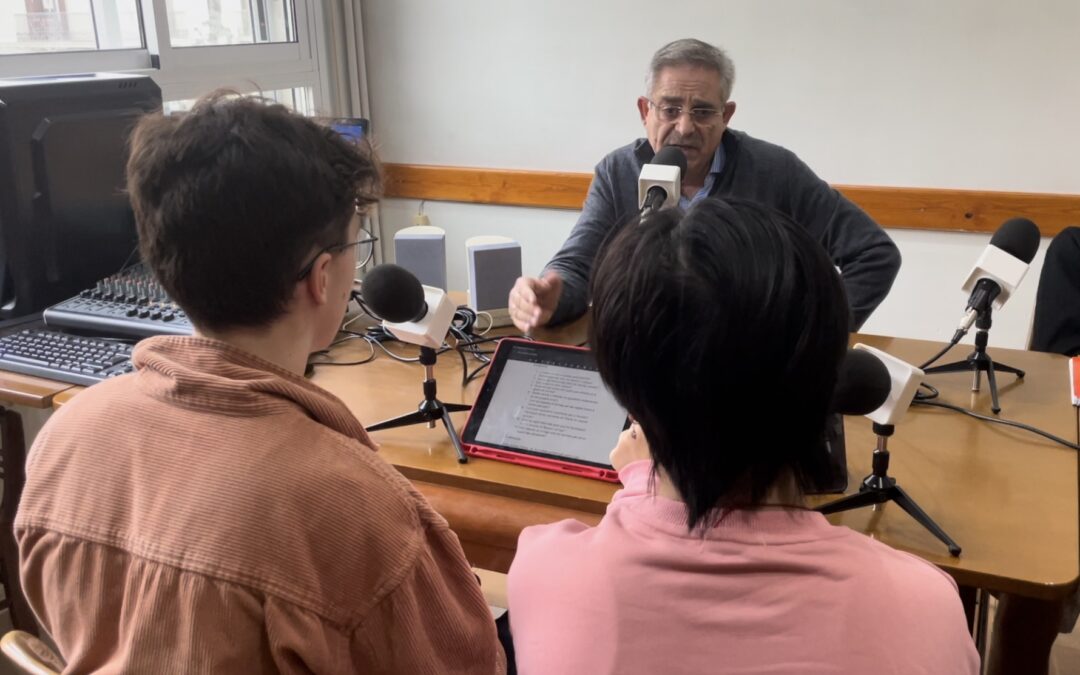 Radio Escolàpies Llúria entrevista al Director General del colegio Jaume de Lamo