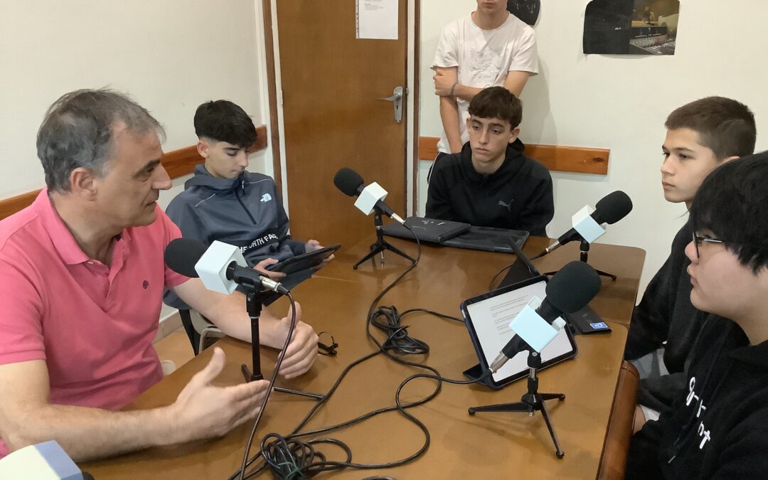 Radio Escolàpies Llúria entrevista al Jefe de Estudios de Bachillerato Xavier Gestí