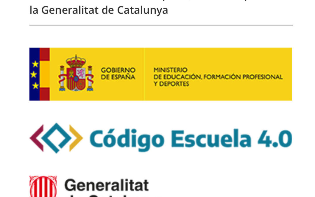 Programa finançat pel Ministeri d’Educació, Formació Professional i Esports, amb el suport de la Generalitat de Catalunya
